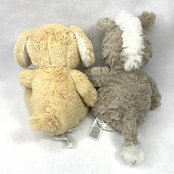 Carters Gray Donkey & Golden Retriever Lab Puppy Lot of 2 - Picture 4 of 8